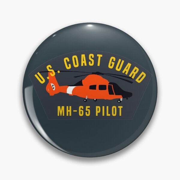 Item preview, Cover Art Series - Coast Guard MH65 Dolphin Helicopter Pilot designed and sold by AlwaysReadyCltv.