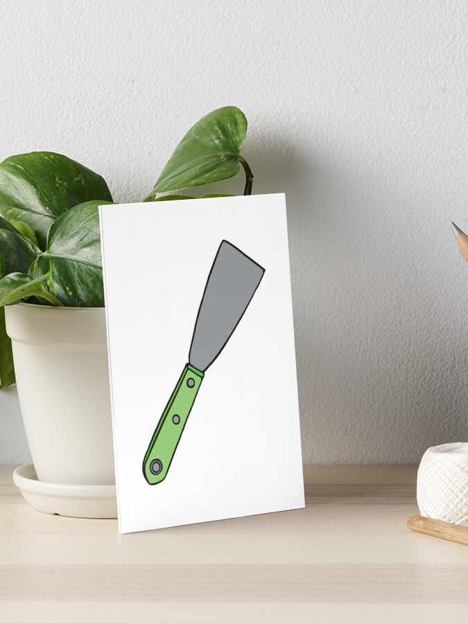 Screen Printing Squeegee Art Board Print for Sale by murialbezanson