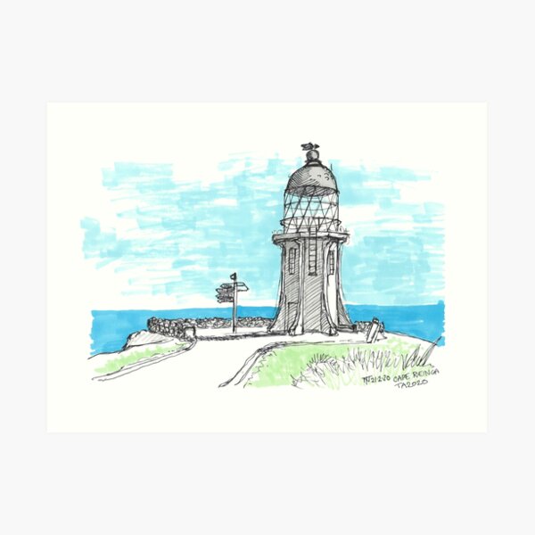 Tour Aotearoa 2020 - Cape Reinga Art Print
