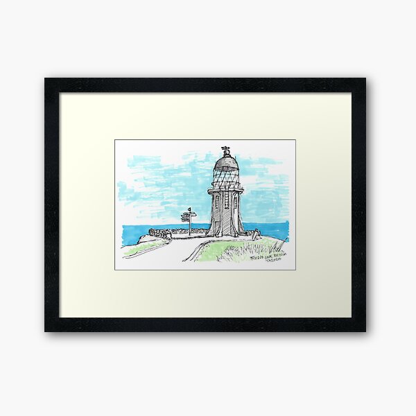 Tour Aotearoa 2020 - Cape Reinga Framed Art Print