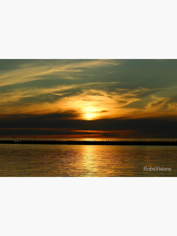 Thumbnail 3 of 3, Poster, River Sunset designed and sold by RobsVisions.