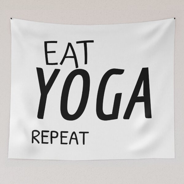 Item preview, Eat, Yoga, Repeat designed and sold by DoctorParanoid.