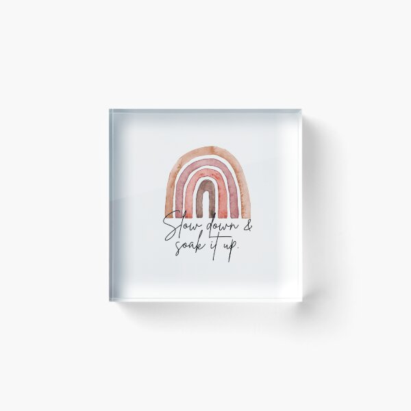 Item preview, slow down and soak up designed and sold by kayleetubbs.