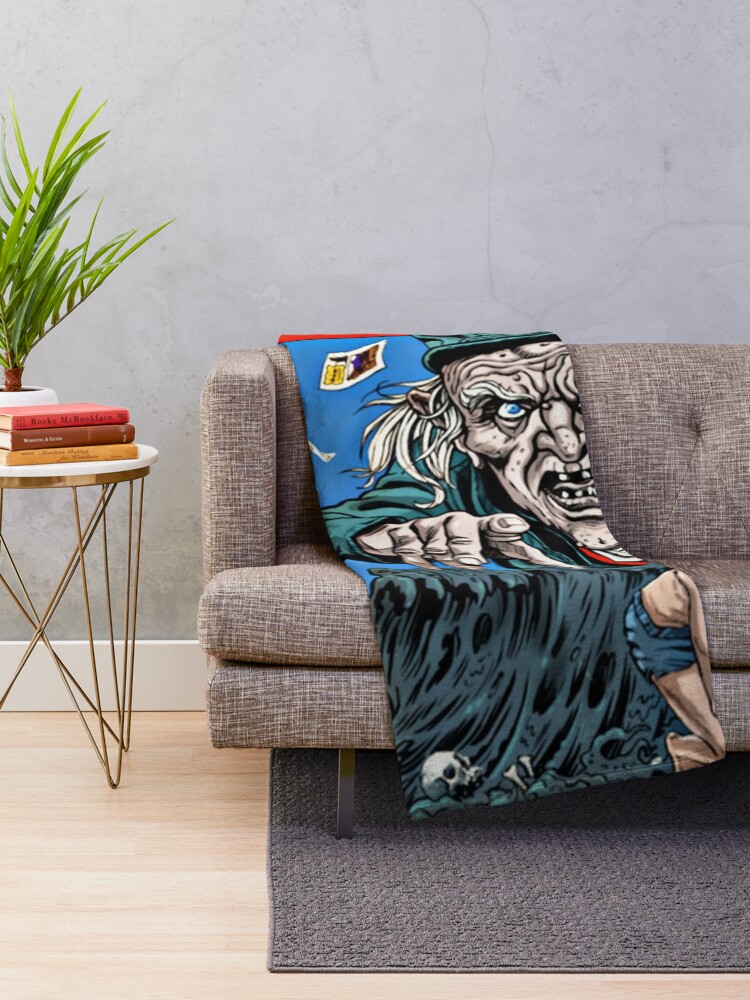 Thumbnail 2 of 6, Throw Blanket, Creepshow 2 designed and sold by cliff1981.