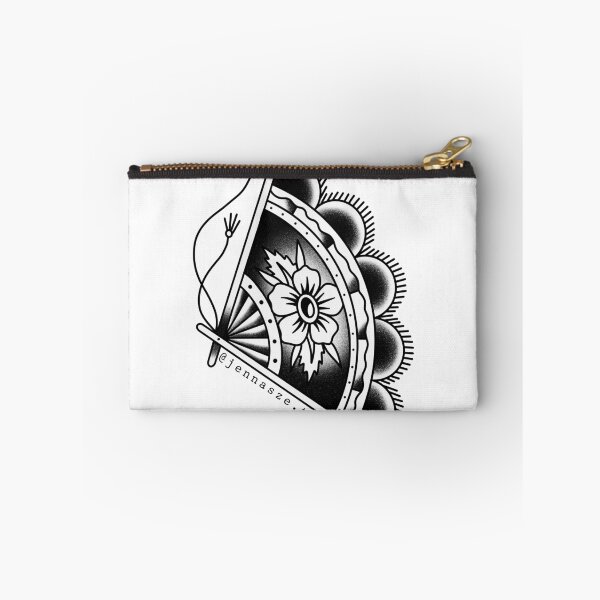 Item preview, Traditional Fan Tattoo designed and sold by jennaszetattoos.