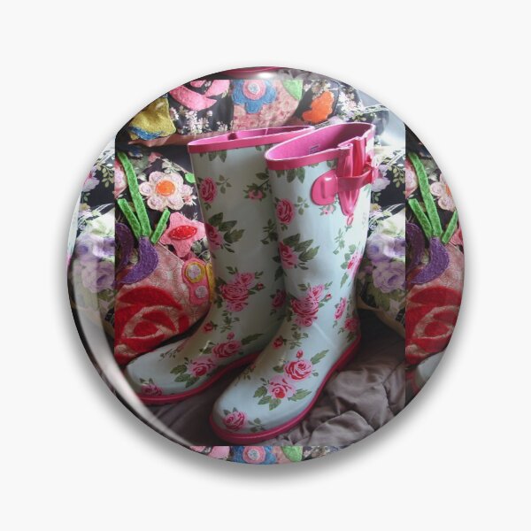 Item preview,  Floral Gum Boots designed and sold by Sarah  Rajkotwala.