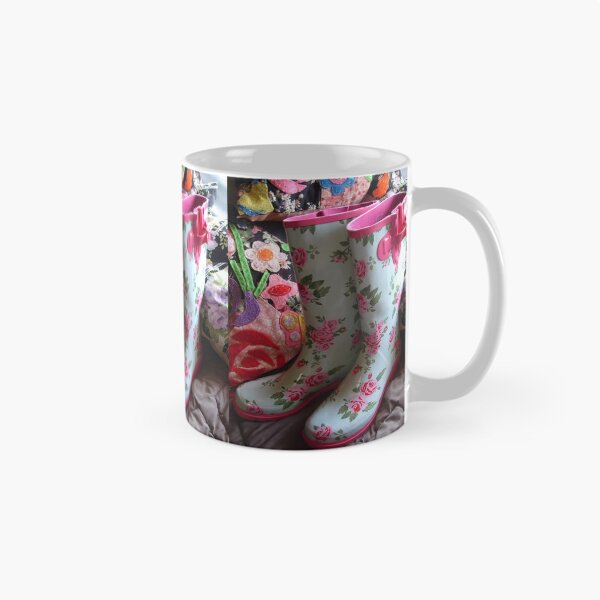 Item preview,  Floral Gum Boots designed and sold by Sarah  Rajkotwala.