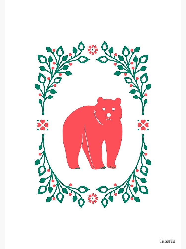 Folk Forest Bear by istaria