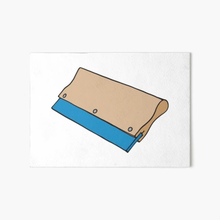 Screen Printing Squeegee Art Board Print for Sale by murialbezanson