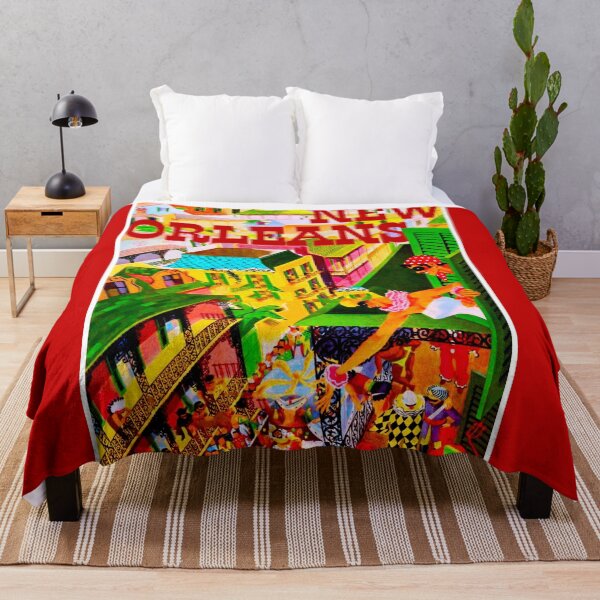 Item preview, NEW ORLEANS : Vintage Mardi Gras, Travel and Tourism Print designed and sold by posterbobs.