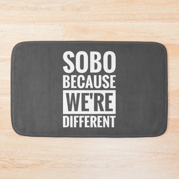 Item preview, SOBO BECAUSE WE'RE DIFFERENT designed and sold by BWXshirts.