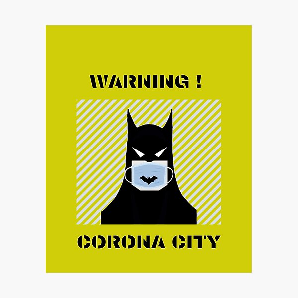 Item preview, "¡ADVERTENCIA! CORONA CITY" - ¡Cita divertida de cuarentena para REGALOS! designed and sold by 2Bands.