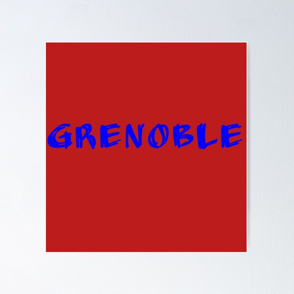 Item preview, Grenoble rugby design designed and sold by Rugby  Design.