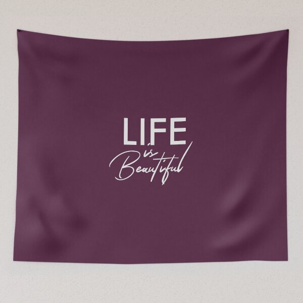 Item preview, LIFE is Beautiful designed and sold by Mamesh Amazigh.