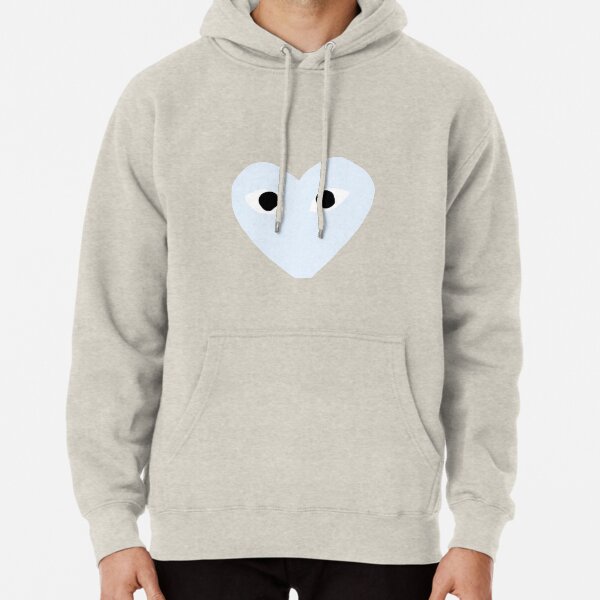 cdg heart hoodie