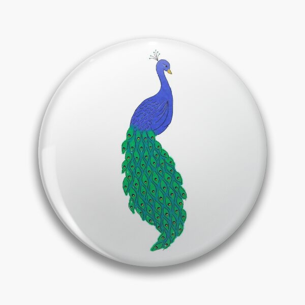 Item preview, Graceful Peacock designed and sold by Elaine Carter.