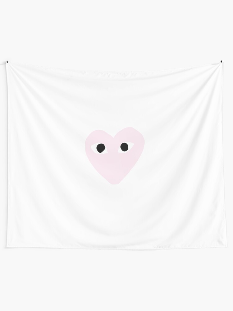 cdg pink heart