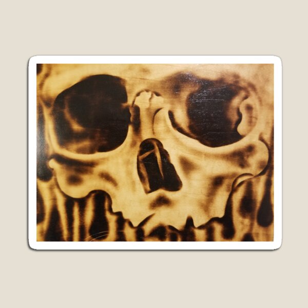 Item preview, Cute Little Wood Skull designed and sold by FirePainting.
