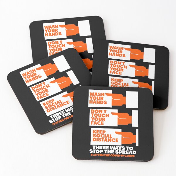 Item preview, Three Ways to Stop the Spread of COVID-19 designed and sold by alexp01.