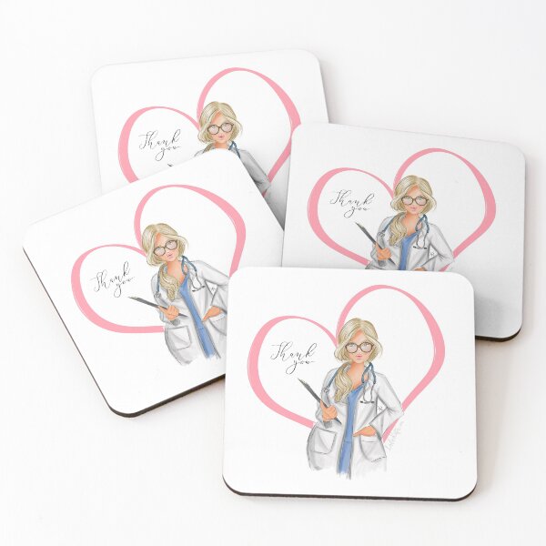 Item preview, Thank you doctors, nurses and other medical professionals (female 3) designed and sold by LadieKatie.
