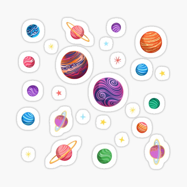 Item preview, Playful Planets designed and sold by Christina Wannachaiwong.