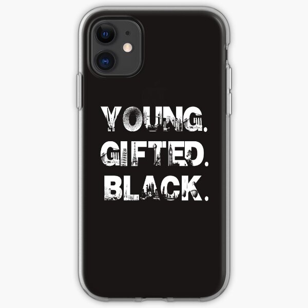 Young. Gifted. Black. iPhone Soft Case