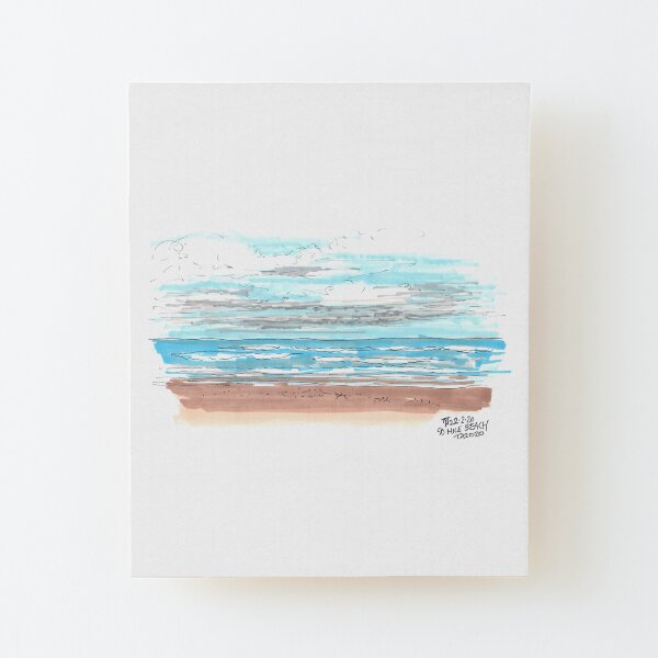 Tour Aotearoa 2020 - 90 Mile Beach Wood Mounted Print