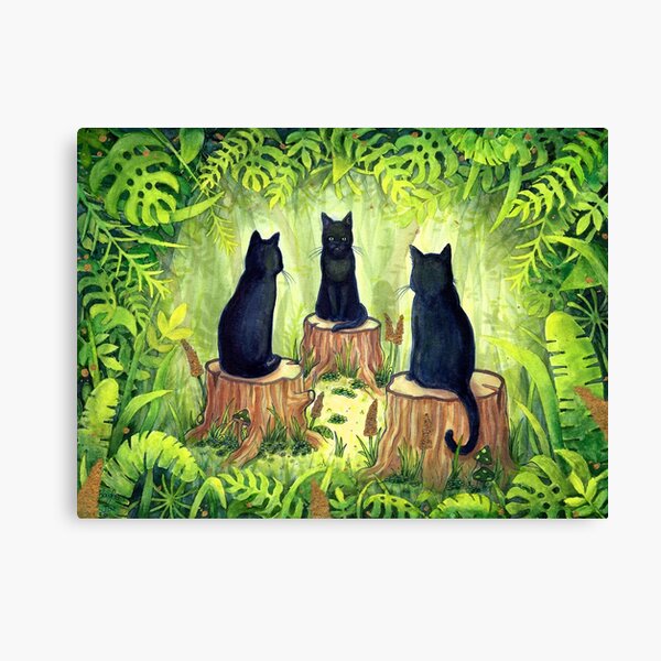 The Meeting Canvas Print