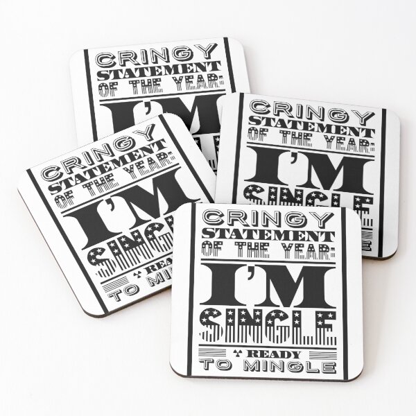 Item preview, Cringy Statement Of The Year:  I'm Single & Ready to Mingle designed and sold by OfferHeat.