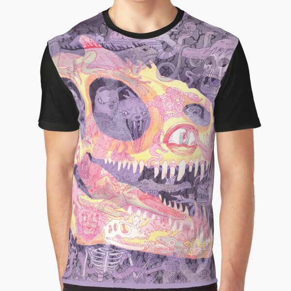 Lavender Kralthazar Graphic T-Shirt