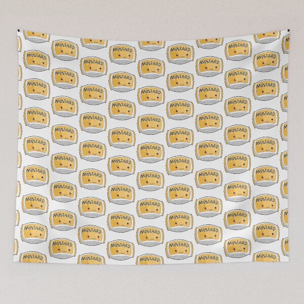 Aperçu de l'œuvre Sachet de moutarde Kawaii créée et vendue par karspaul.