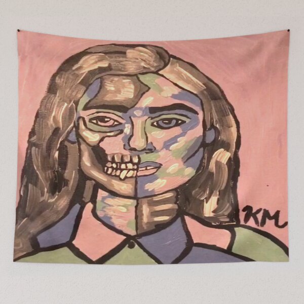Item preview, Self-Portrait Alive and Dead designed and sold by kayleymccadden.