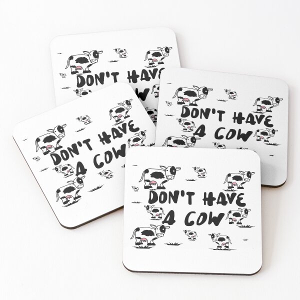 Item preview, Don't Have A Cow, go vegan! designed and sold by beccagarcia.