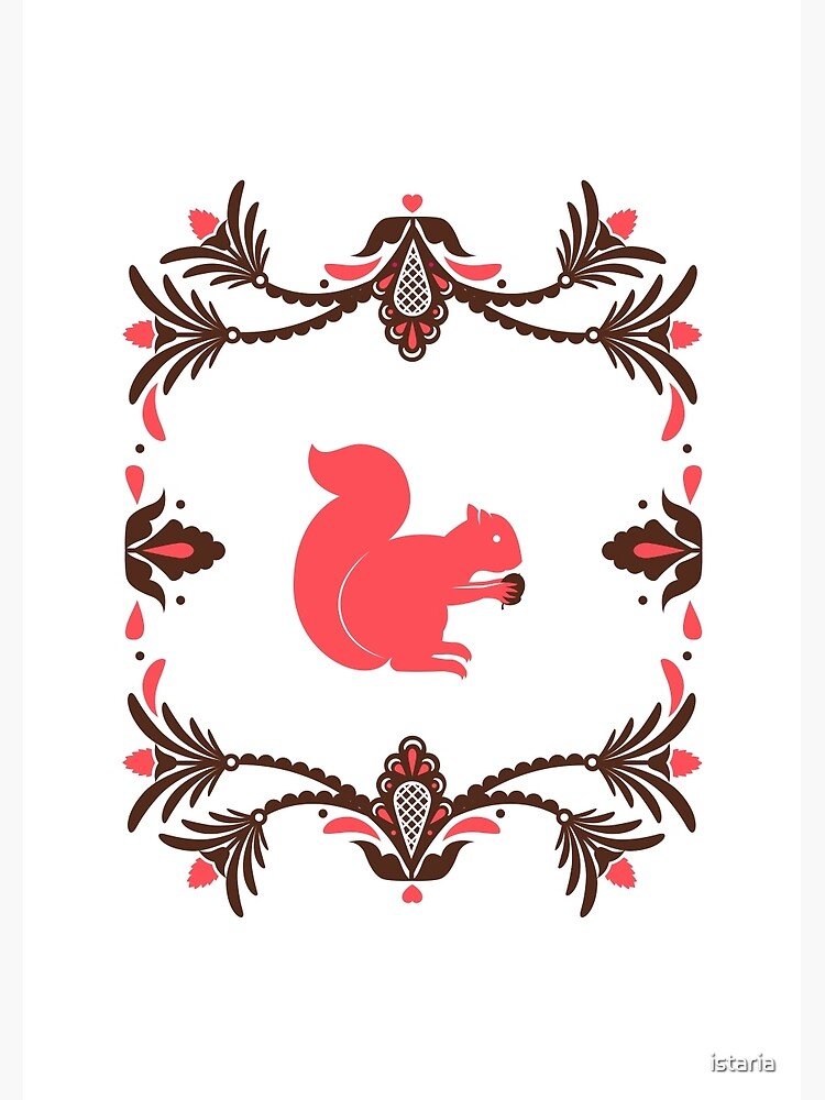 Folk Squirrel by istaria
