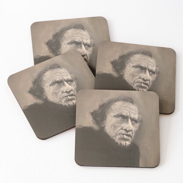 Item preview, Charles Bukowski - Painting. designed and sold by William Wright.
