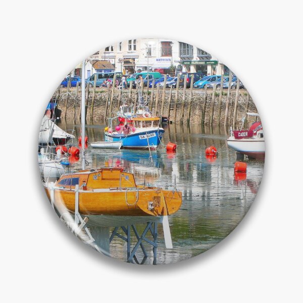 Item preview, Boats on stilts, Looe, Cornwall, England designed and sold by FranWest.