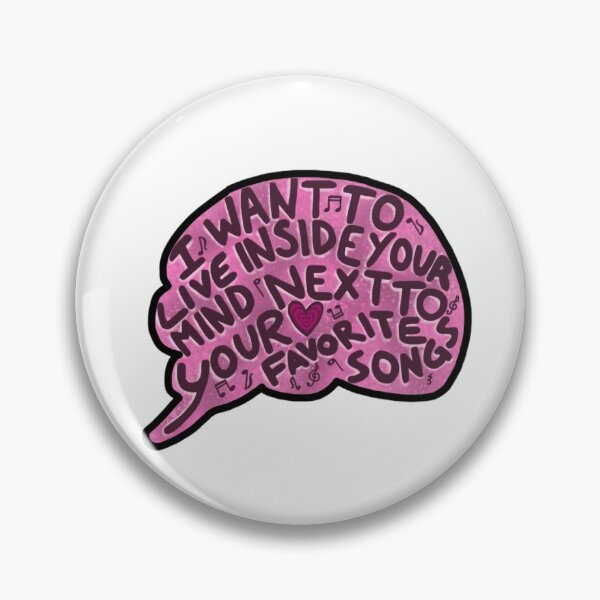 Item preview, Inside Your Mind Next To Your Favorite Songs designed and sold by Artsy-Sydney.