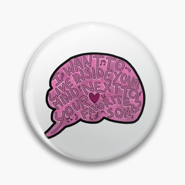 Item preview, Inside Your Mind Next To Your Favorite Songs - Alt. Version designed and sold by Artsy-Sydney.
