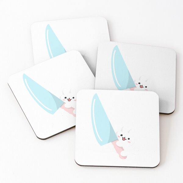Item preview, bunbun with a knife!  designed and sold by Honeybun112.