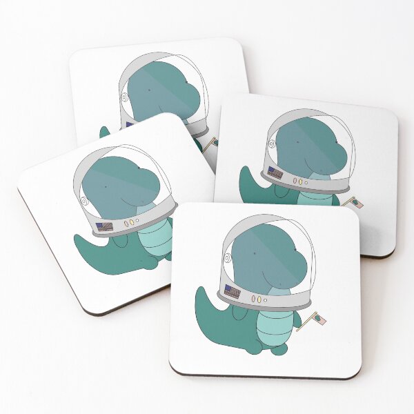 Item preview, astronaut dino designed and sold by artsymoose.