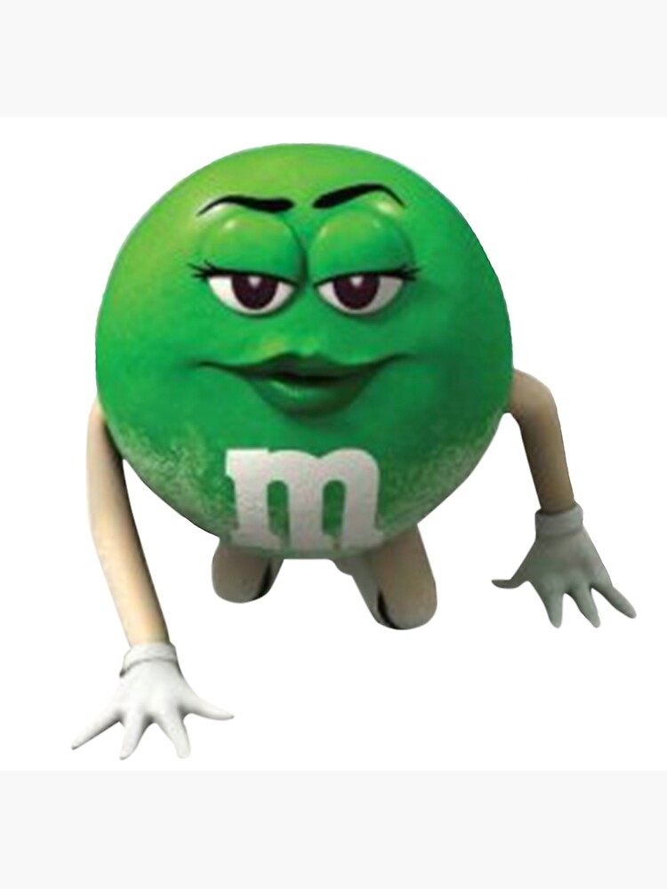 Green m&m | Poster