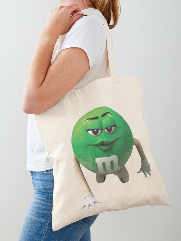 Green m&m | Tote Bag