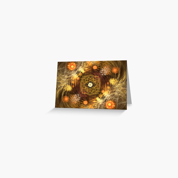 Trembling lights Greeting Card
