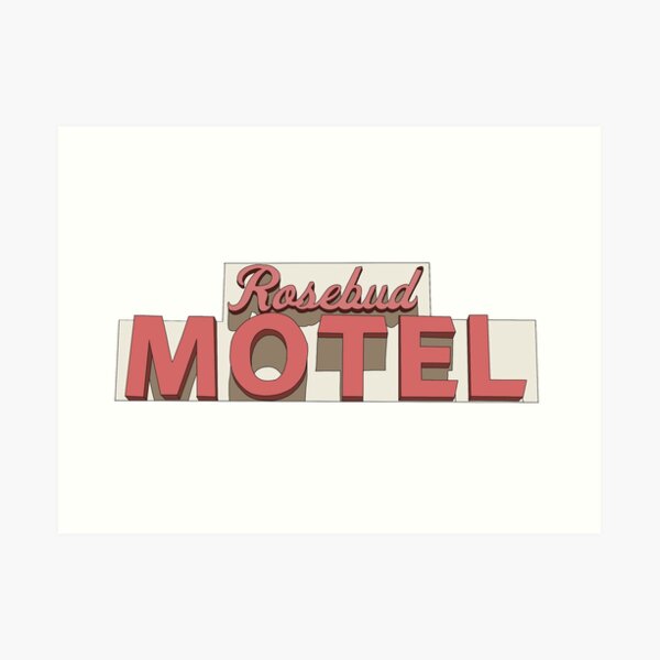 Rosebud Motel - Schitt’s Creek Art Print