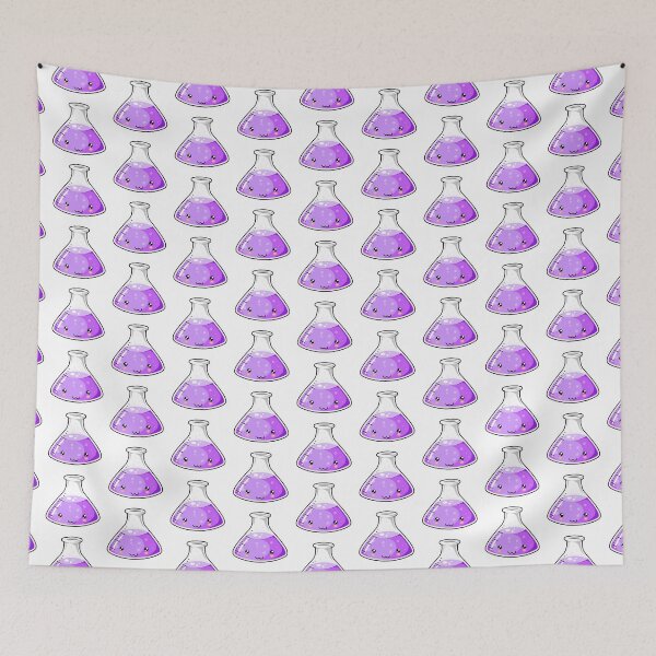 Item preview, Light Purple Science Beaker Kawaii designed and sold by karspaul.