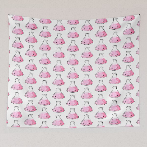 Item preview, Pale Pink Science Beaker Kawaii designed and sold by karspaul.