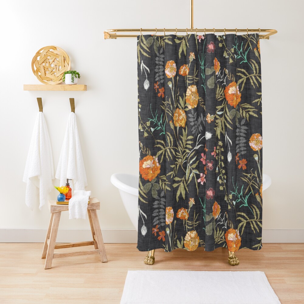 Marigold Love Shower Curtain