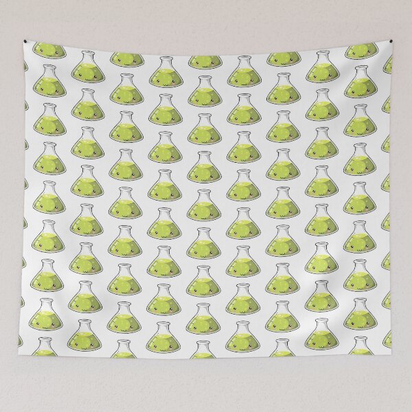 Item preview, Slime Green Science Beaker Kawaii designed and sold by karspaul.