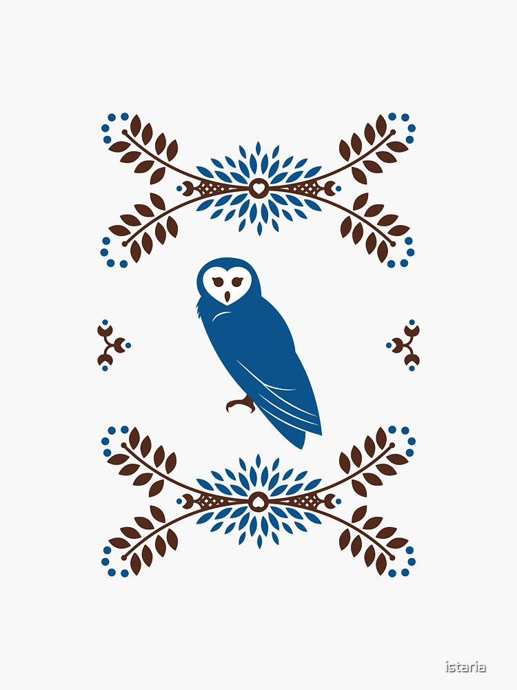 Folk Owl by istaria