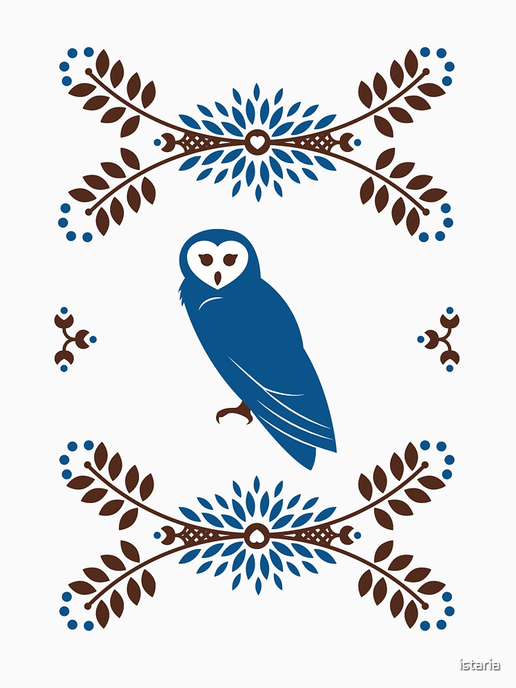 Folk Owl by istaria